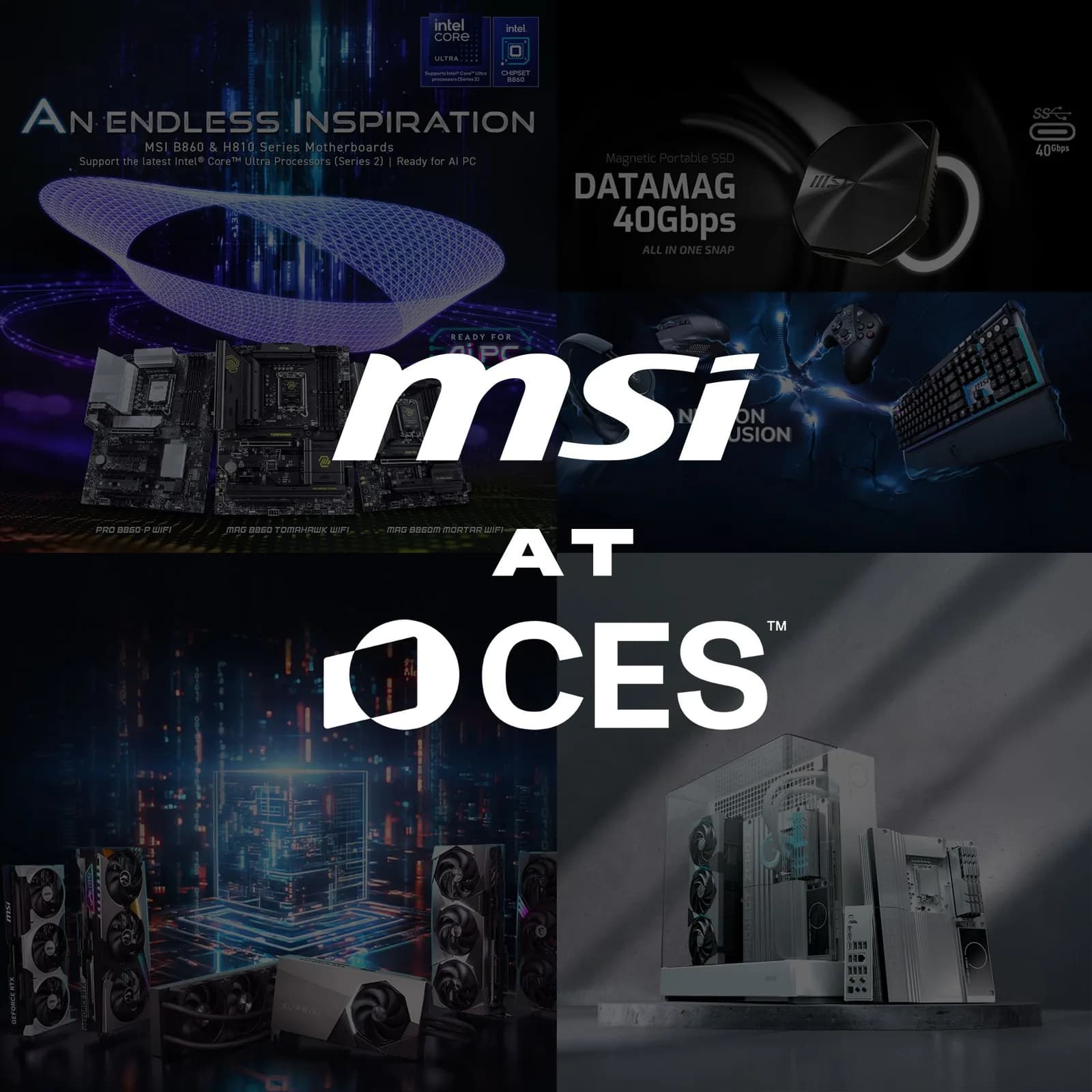 MSI والمستقبل في معرض CES 2025