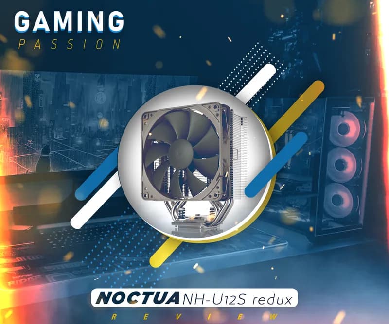 مراجعة المبرد الهوائي Noctua NH-U12s Redux