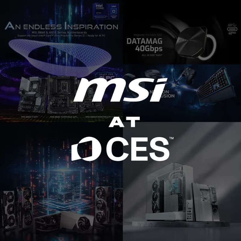 MSI والمستقبل في معرض CES 2025