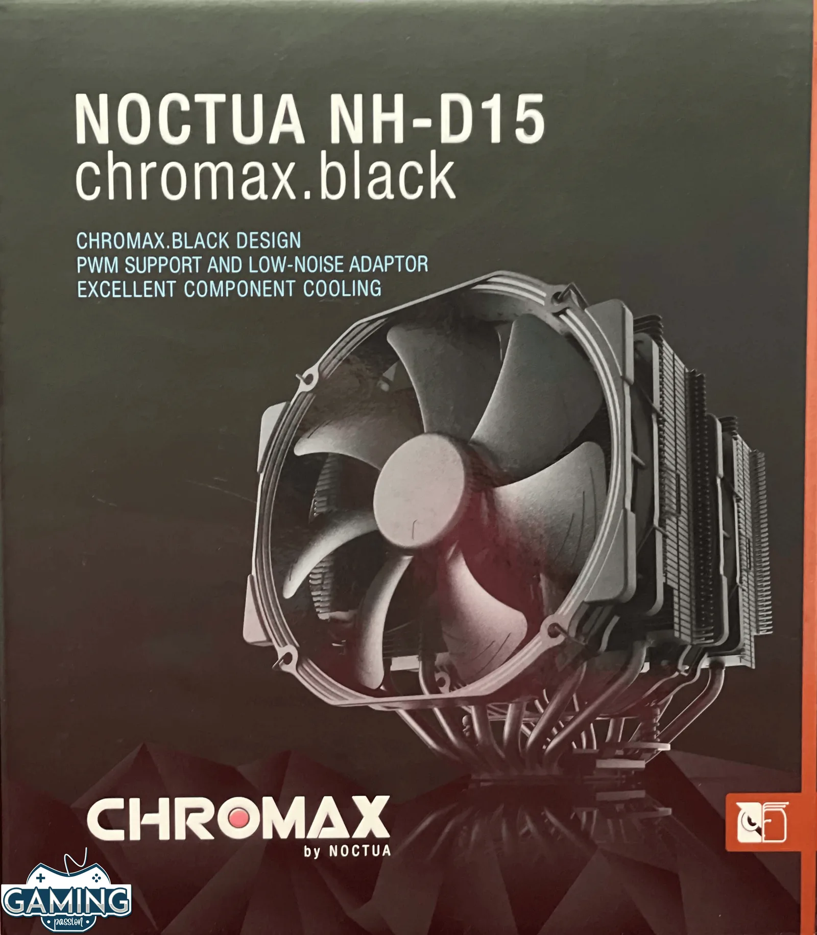 شكل علبة المبرد Noctua NH D15 Chromax