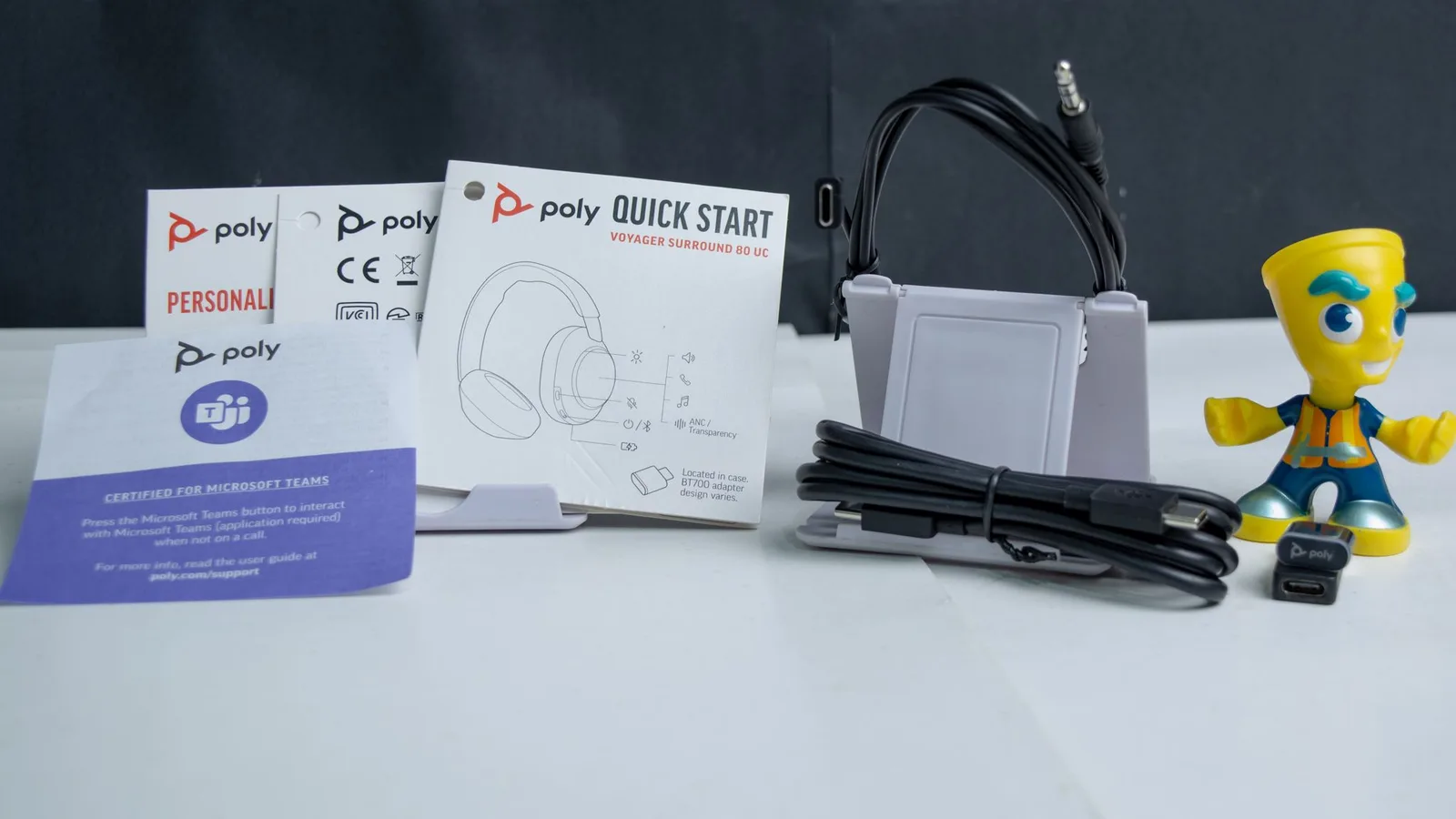 مراجعة سماعة Voyager Surround 80 UC Wireless