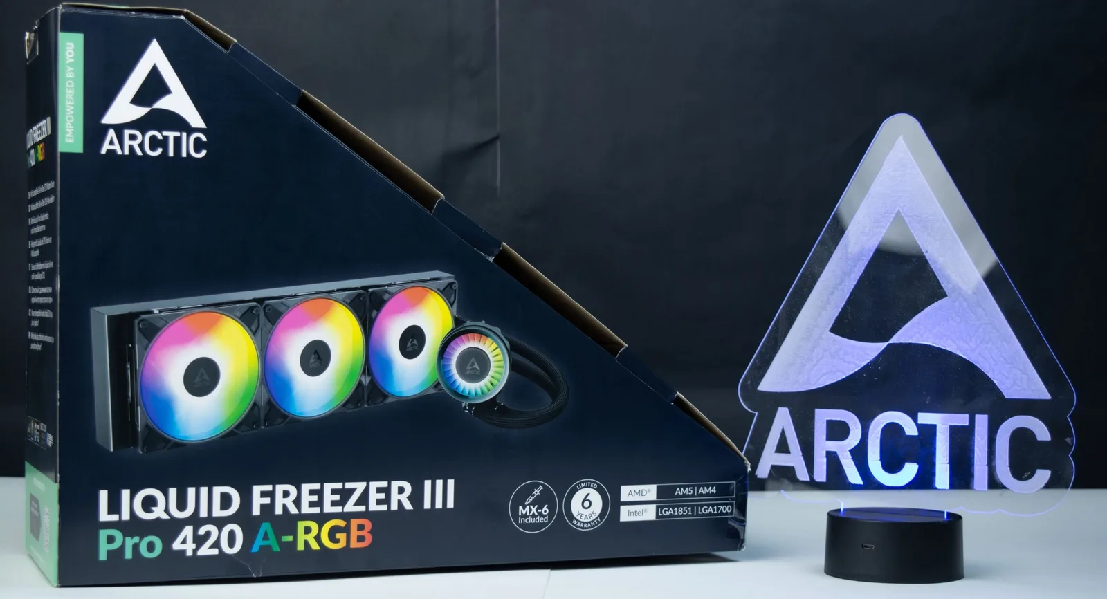مراجعة مبرد Arctic Liquid Freezer III Pro 420 A-RGB