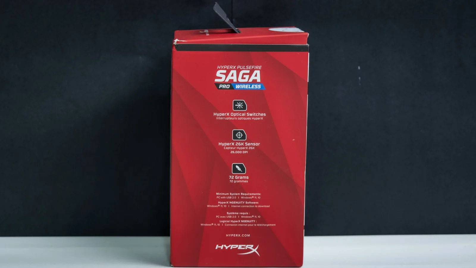 مراجعة ماوس HyperX Pulsefire Saga pro Wireless