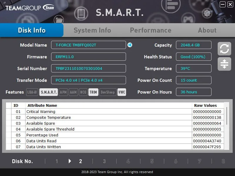 مراجعة وحدة التخزين T-Force A440 Lite
