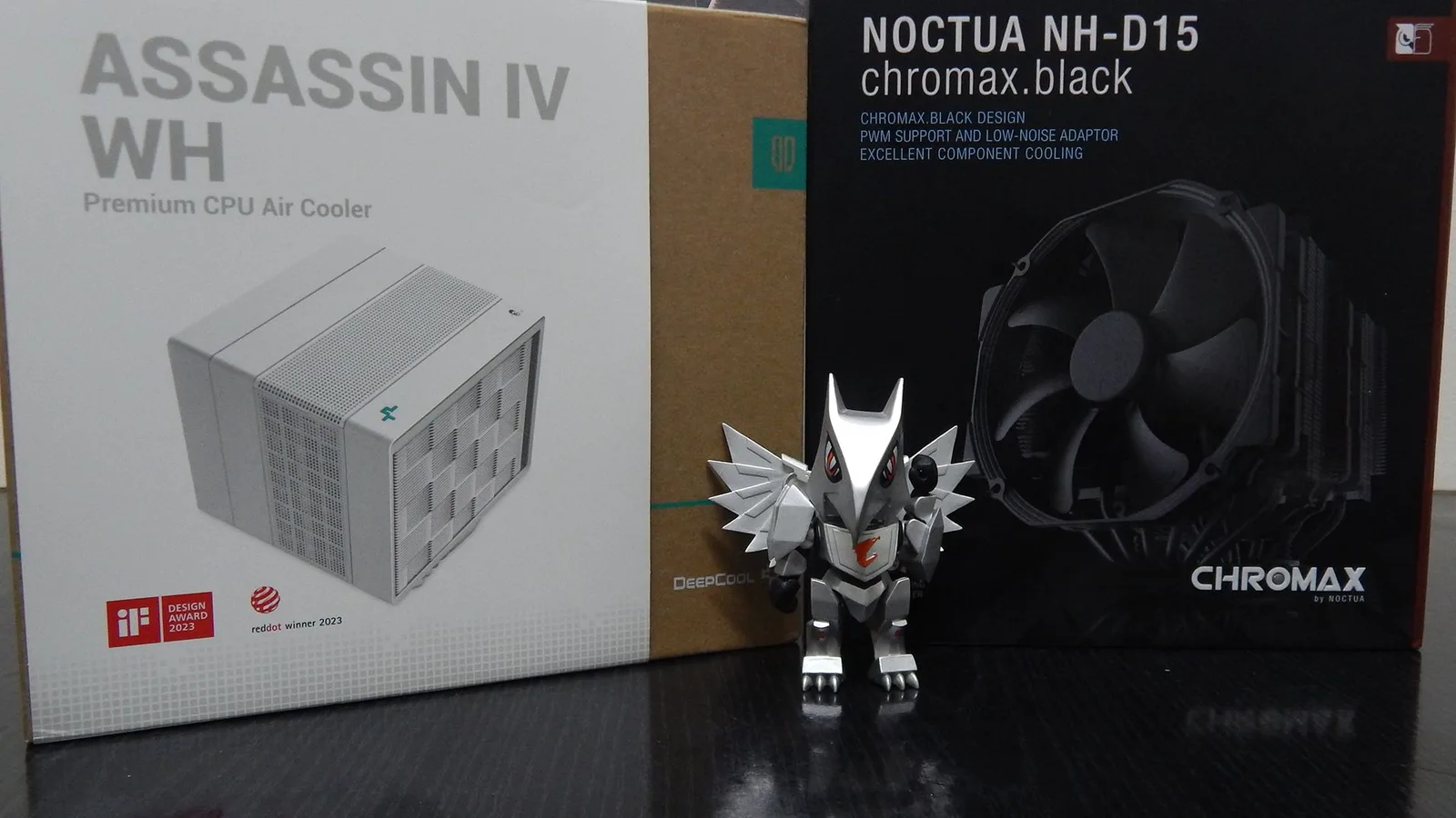 مقارنة بين Assassin IV و D15 Chromax Black