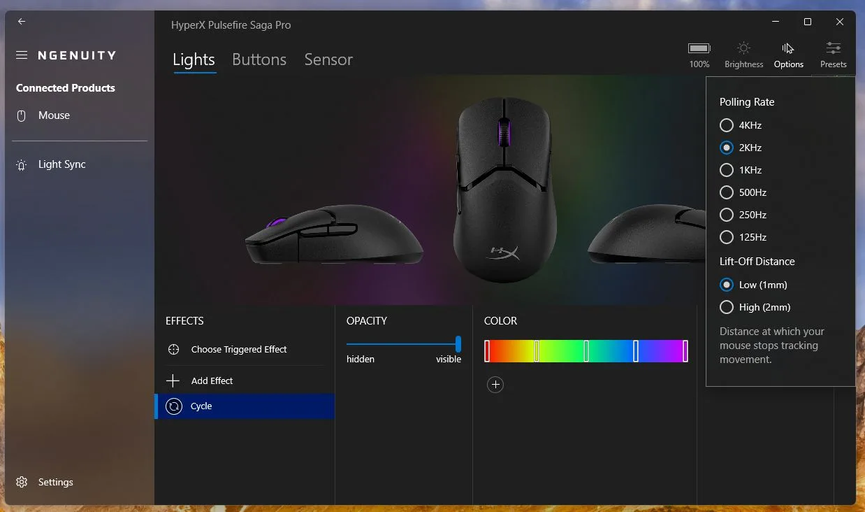 مراجعة ماوس HyperX Pulsefire Saga pro Wireless