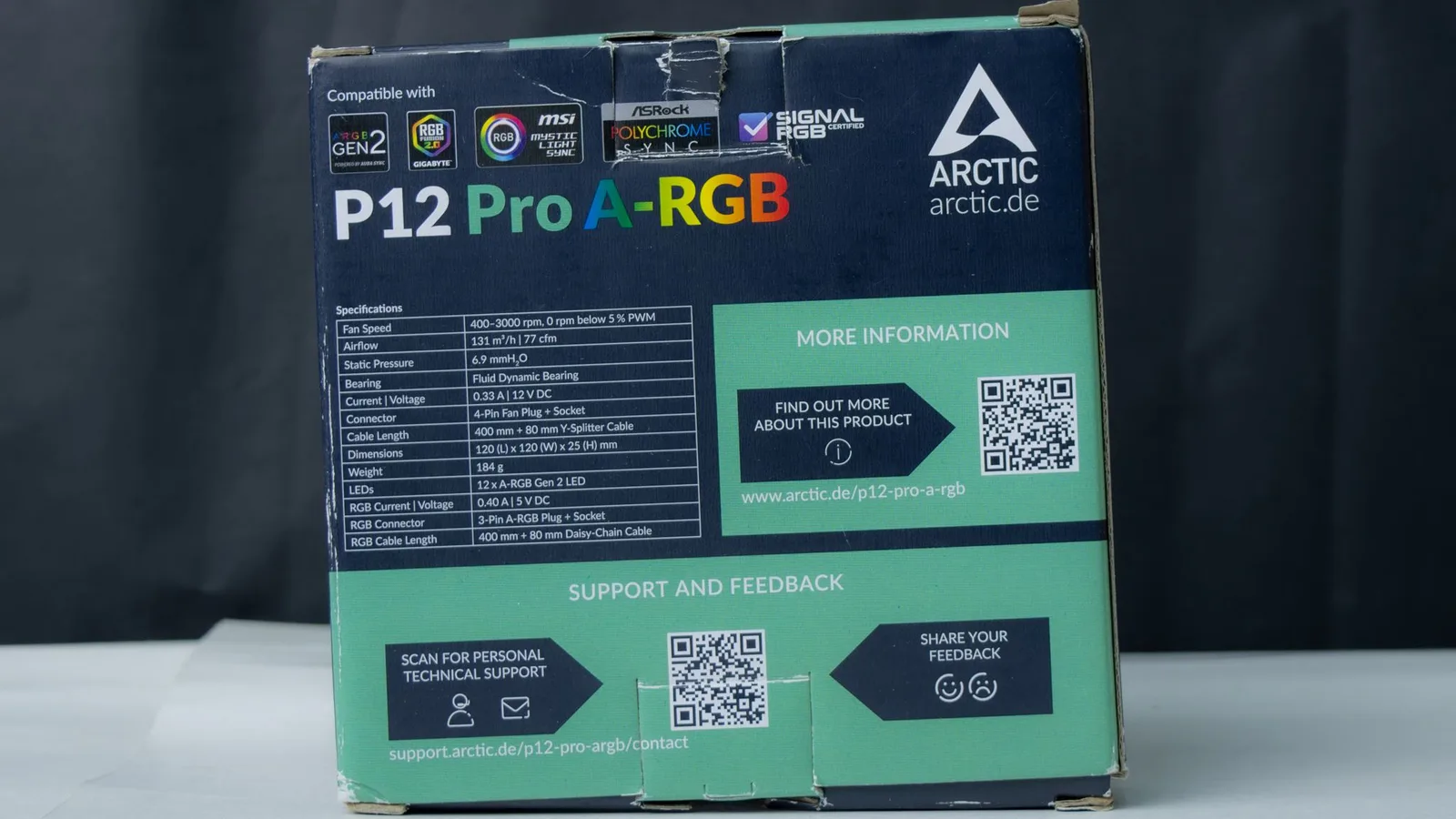 مراجعة مراوح Arctic P12 Pro A-RGB