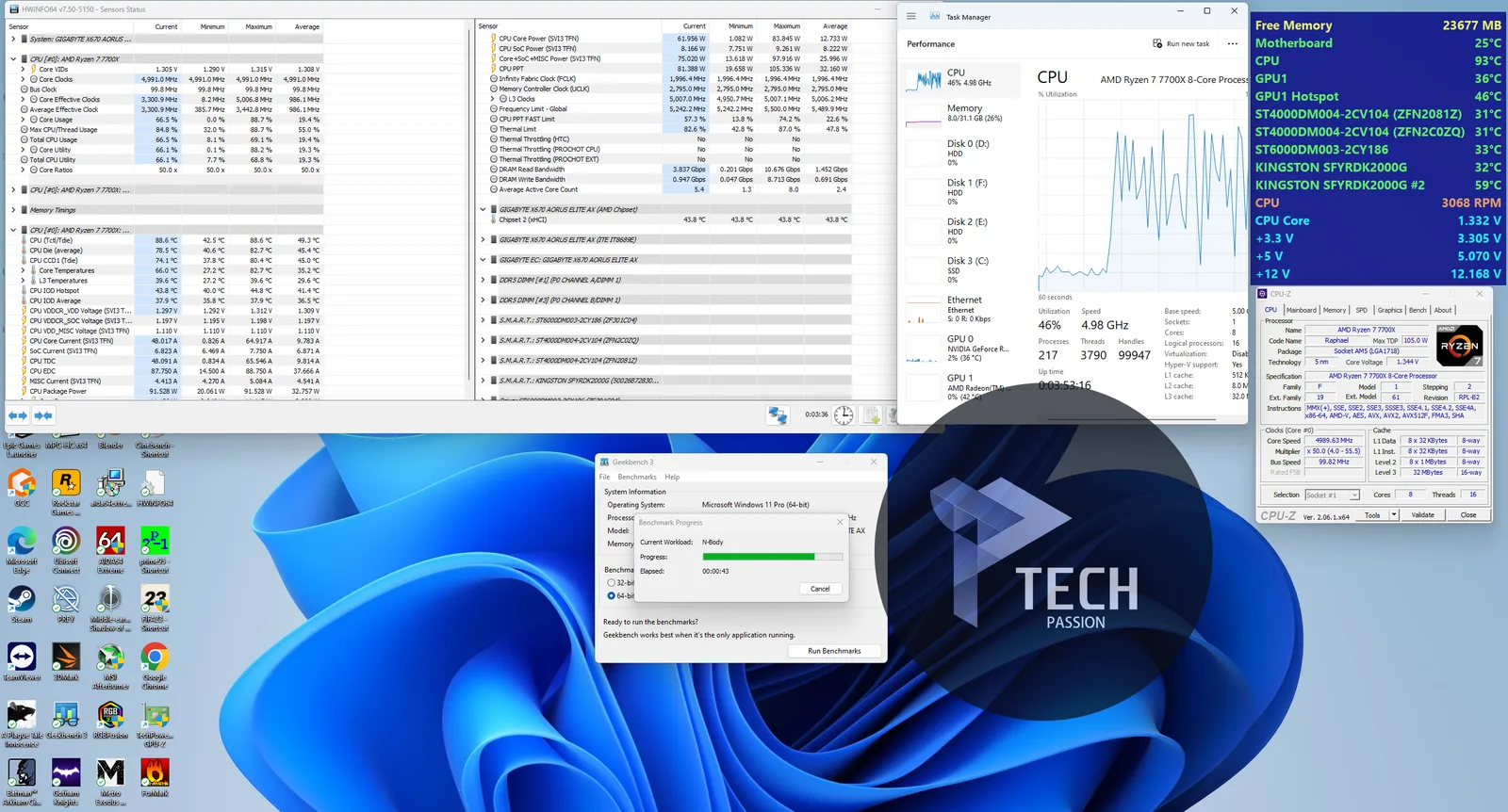 برنامج GeekBench3 بداية عن جولات (1)