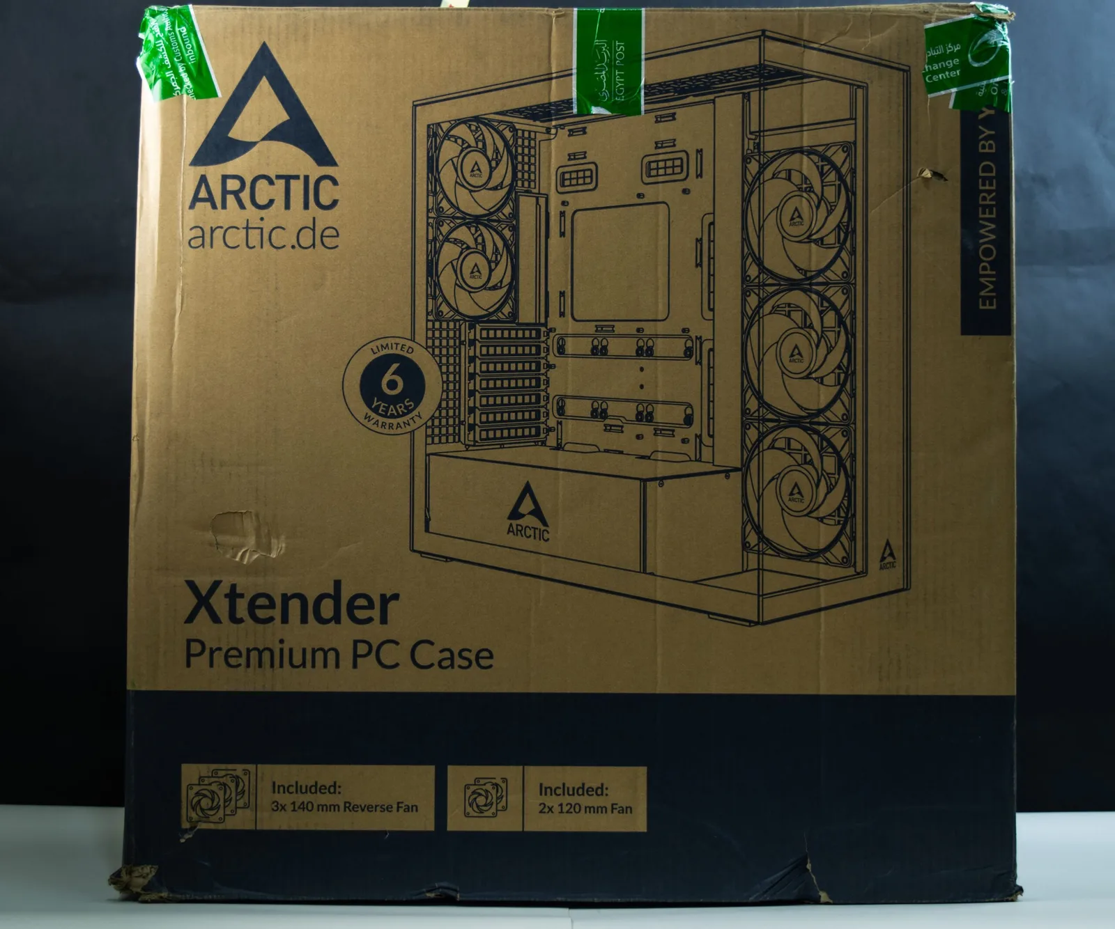 مراجعة صندوق الحاسب Arctic Xtender VG